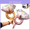 Make Your Event Memorable Diamond Ring Foil Ballons For Engagement Wedding Decorations