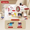 Little Yellow Duck Handheld Automatic Bubble Machine - Electric Light-Up Toy for Kids