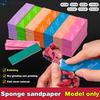 9Pcs For Assembling Model Build Tools Hobby DIY MS-E400~1200 Semi-rigid Sanding Sticks Plastic Model Polishing Rod