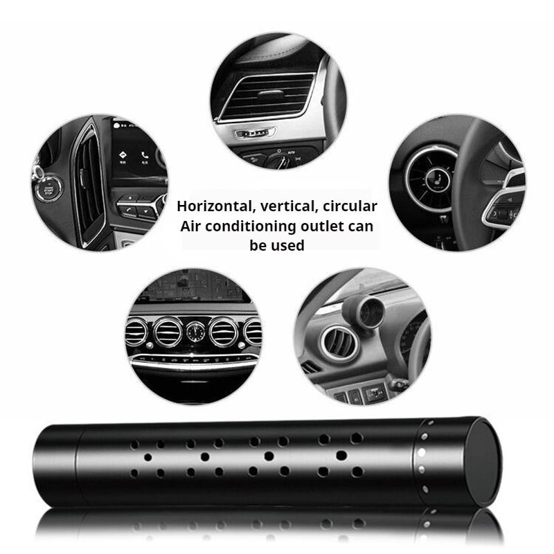 Car Air Freshener Aromatherapy Stick Car Outlet Perfume Solid Perfume Diffuser 6 Kinds Flavor Car Aroma Interior Car Accessories