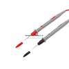 Dual-Color Silicone Multimeter Test Leads, 1000V 10A/20A, with Fine Point Tips
