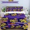 3pcs Takis Fuego Bedding Set Duvet Cover Closure Includes 1 Duvet Cover & 2 Pillowcases, Soft and Comfortable for All Seasons.