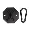 Hammock Mounting Plate Wall Mount Ring Hooks Hanging Kit with Screws for Camping Traveling Field Training