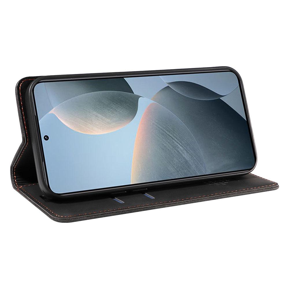 BETOPNICE 003 For Xiaomi 14T Wallet Case Leather Phone Cover with Stand