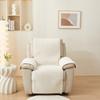 Armrest Cover Lambswool Recliner Slipcover Soft and Durability Chair Protector for Living Room or Bedroom
