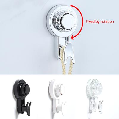 New Strong Suction Cup Hook Free Punch Suction Cup Clothes Hook Bathroom Kitchen Vacuum Hook Multi-Purpose Hooks