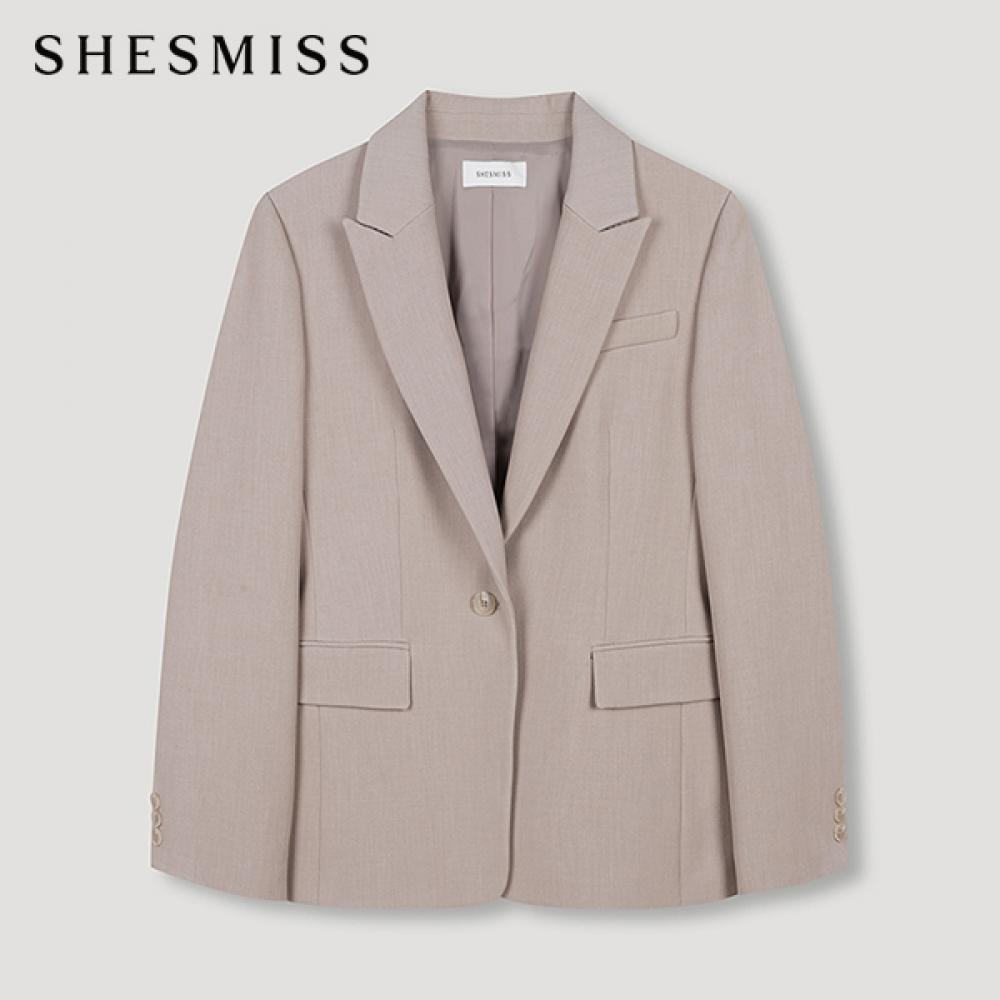 

She S miss basic One Button Setup куртка SwSjkn41040 Se sepia/55