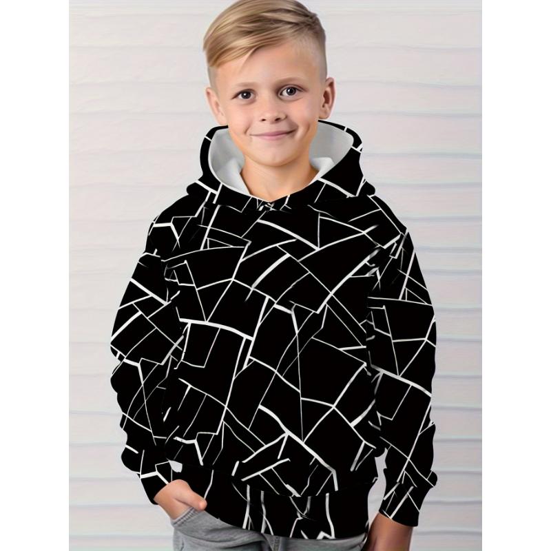 

Дитячий одяг Толстовки з довгим рукавом 3D Простий принт Дитячий Весняний Осінній одяг Повсякденний Вуличний Пуловер Одяг для хлопчиків та дівчаток Топи 130