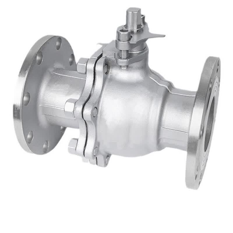 Tuoge 316L Hard Seal Stainless Steel Flange Ball Valve