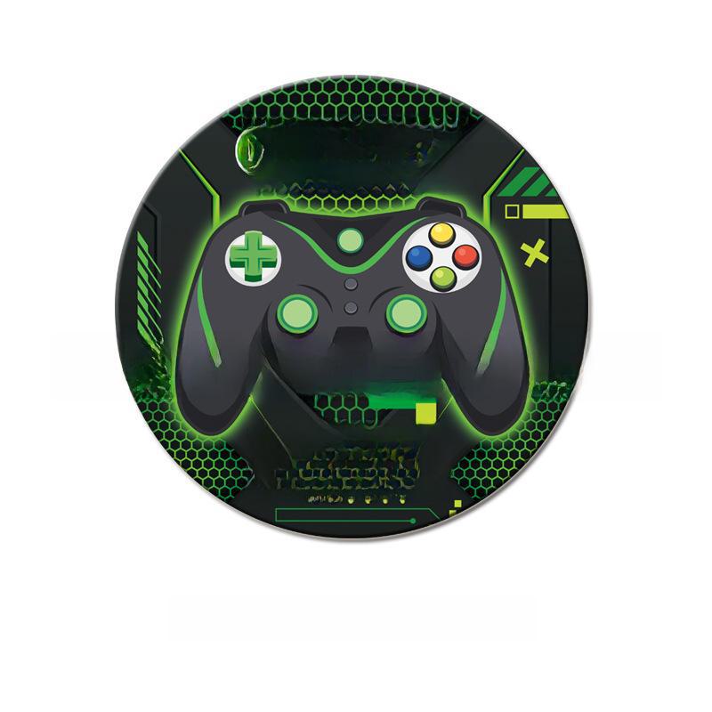 Game Controller Party Tableware: Includes Paper Plates, Cups, Towels, and Decorations