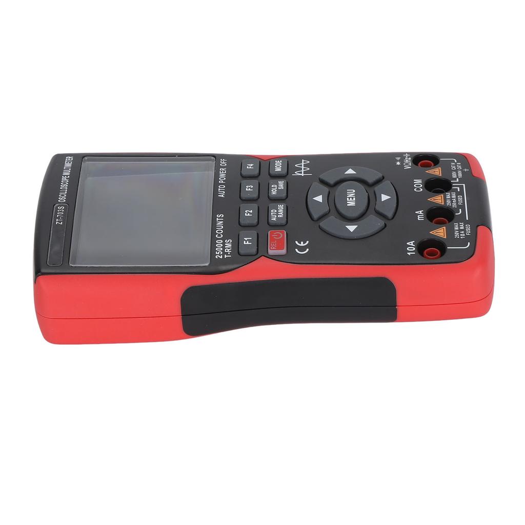 Ręczny oscyloskop multimetr z ekranem 3,5 cala Wysoka dokładność Dwukanałowy 25000 zliczeń Oscyloskop