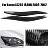 Car Exterior Accessories Carbon Fiber Carbon Fiber Fog Light Trim Headlight Eyelids Brand New Condition Easy Installation