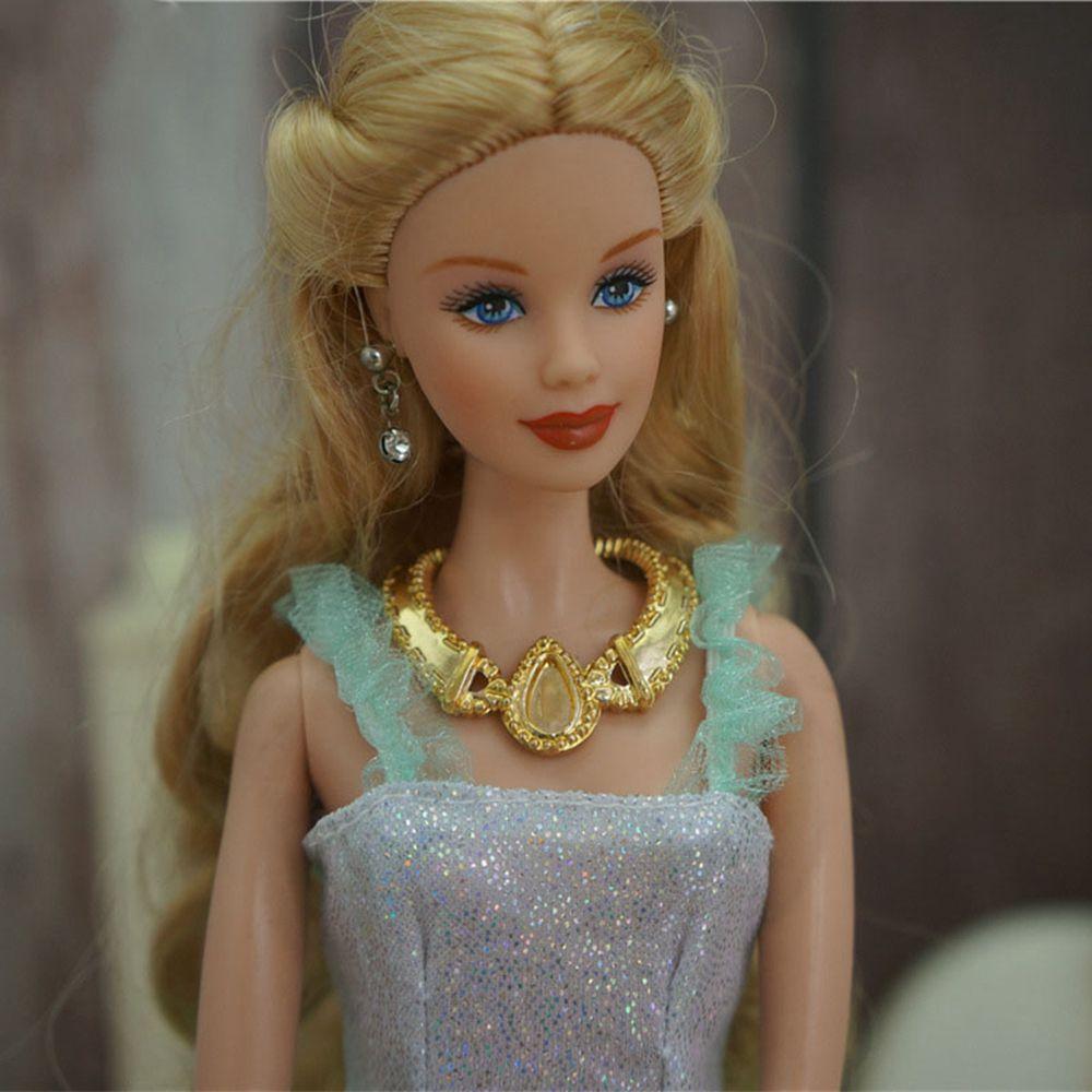 Decorations Girl Gift Toys Necklaces Crowns Bracelet Doll Party Earring Jewelry Clothes Accessories