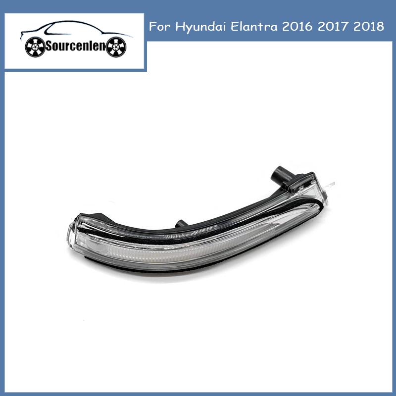 

87614F2000 87624F2000 For Hyundai Elantra 2016 2017 2018 Car Rearview Wing Door Side Mirror Turn Signal Light Lamp Right