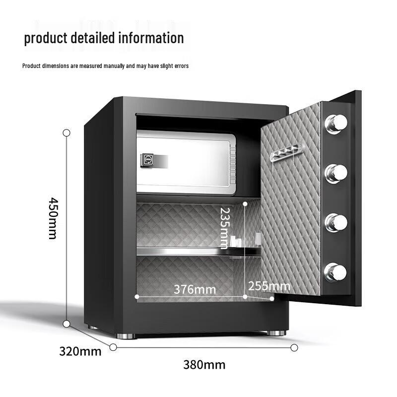 Deli Hongya Fingerprint Password Security Safe