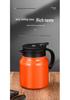 Custom Logo 316 Stainless Steel Thermos Pot - Large Capacity, Portable Hot Water Bottle for Home & Outdoor Use