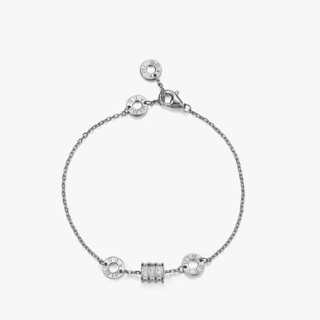 Lucky Small Waist Bracelet Female Niche Design Light Luxury High Sense Simple Rose Jewelry for Girlfriend Jewelry