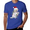 labrador Christmas Lights With Santa Hat Gift T-Shirt summer clothes shirts graphic tees mens t shirts pack