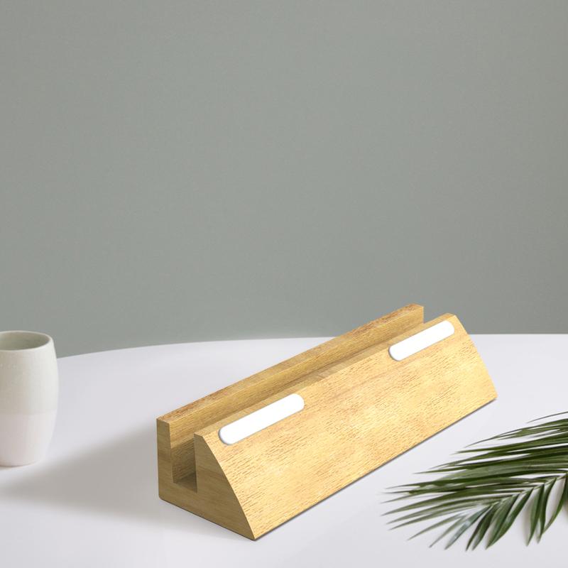 

DIROSE Wooden Desktop Mount Stand for Notebook/Macbook