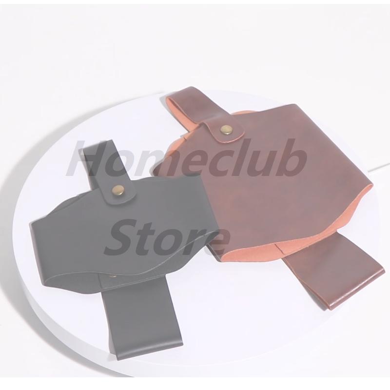 PU Leather Beer Bottle Waist Holster Portable Beer Belt Bag Handy Wine Bottles Beverage Can Holder