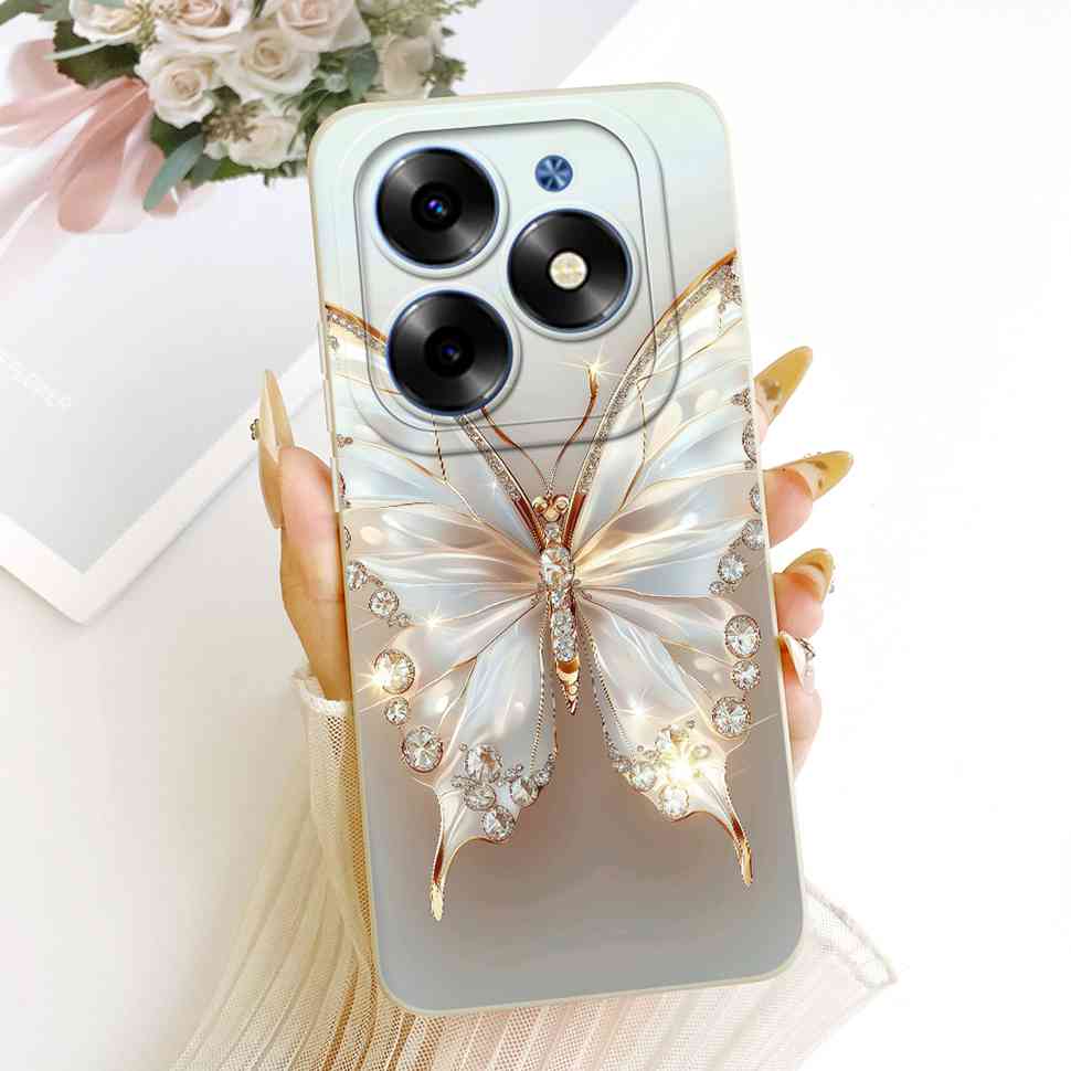 For Itel S23 Plus 4G Case Simple Style Sunset Soft Silicone Back Cover For ITEL S23 Plus 4G Phone Cases Fundas