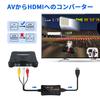 Mcbazel RAC To HDMI Converter AV Aspect Ratio To Switching Compatible with Game Consoles Recorders Black Adapter, Composite, Switch, 43 169