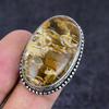 Natural Bird Eye Jasper Gemstone 925 Sterling Silver Jewelry Ring Size 5.5 p8g08