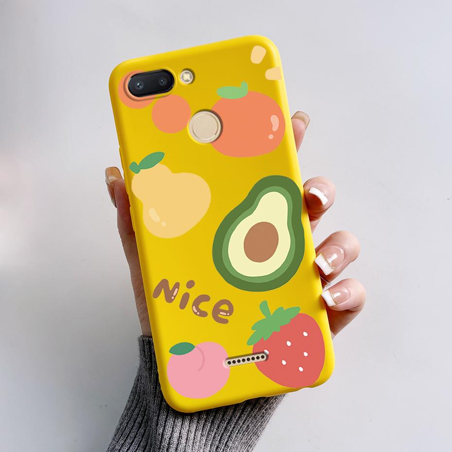For Xiaomi Redmi 6 Case Redmi 6A Cute Cartoon Frog Back Cover Silicone Soft Phone Case For Xiaomi Redmi 6 6A Redmi6 Coque Bumper