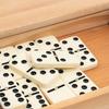 Dominoes Set for Adults Classical Board Games Double Six Dominos Game Set with Spinner Tiles with Wood Case 2-4 Players Chess