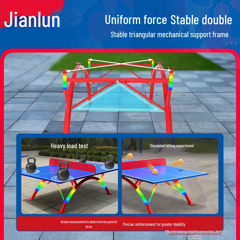 JEEANLEAN JL3615 Outdoor Weatherproof Ping Pong Table