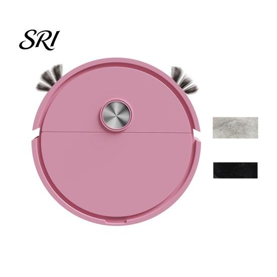 Intelligent Vacuum Cleaner Sweeping Robot One-Button Start Low-Noise Silent Operation Sweeper Mini Slim Body Deep Cleaning for Household One-button