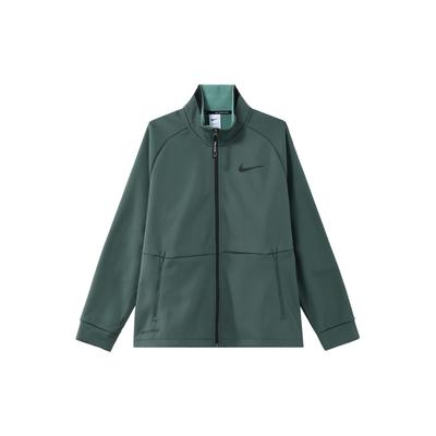 Therma-FIT Logo Full-Zip Stehkragen Langarmjacke Herren Oberbekleidung Grün DM5941-309