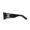 Celine Rectangle Sunglasses With Logo Women Sunglasses Black 4S282CPLB-38NO