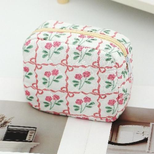 

Women Cute Travel Organizer Bags Small Pouch New Fashion Makeup Lipstick Sanitary Napkins Case Mini Cosmetic Storage Pouch 11x13x5cm