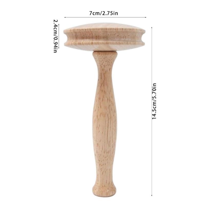 Set de Setas de Madera para Zurcir Seta para Zurcir con 17 Agujas de Coser Seta Zurcidora para Coser a Mano Calcetines Ropa Bolso