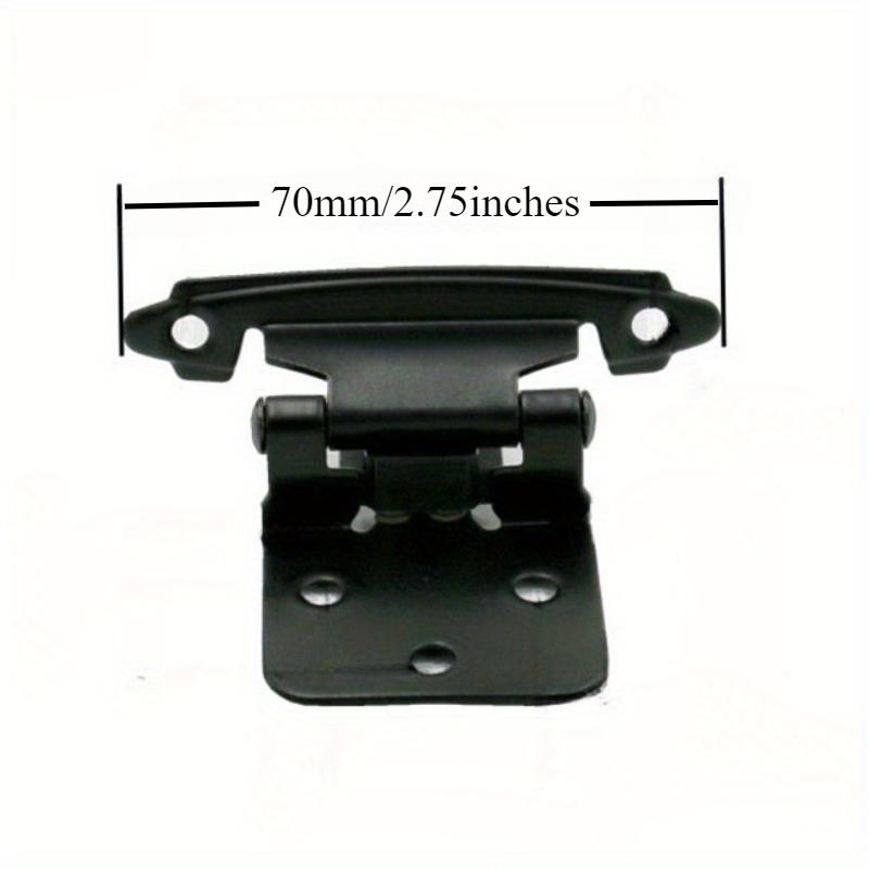 10pcs Hardware Self-closing Cabinet Hinges Long-lasting Cabinet Hinges Semi-concealed Cabinet Hinges Set Rolled Steel Kitche