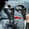 For Mercedes-Benz W204 C E G GLS Class Carbon Fiber Gear Shift Knob Cover Trim