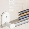 Bathroom Towel Holder with Hooks Strong Load-bearing Simple Installation Suction Cup Towel Bar Hanger Wall Hook