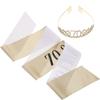 1Set Birthday Crown Tiara Sash Set Glitter Rhinestone Decoration for 70th Birthday Party Women Glamorous