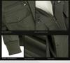 Men's Autumn/Winter Military-Style Cotton Jacket, Plus Size, Trendy Workwear 9931