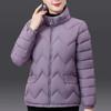 Winter Mom Down Cotton Coat Short Stand Up Collar Coat Women's Korean Edition Thick Loose Down Cotton Jacket