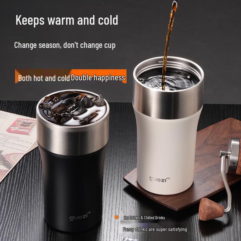 GUOZI Large Capacity Insulated Tumbler with Straw