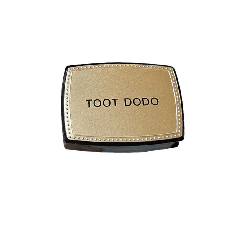 Dodo Toot Blush Palette: Creamy Almond, Peach, Matte Highlighter, Student Style Natural Contouring