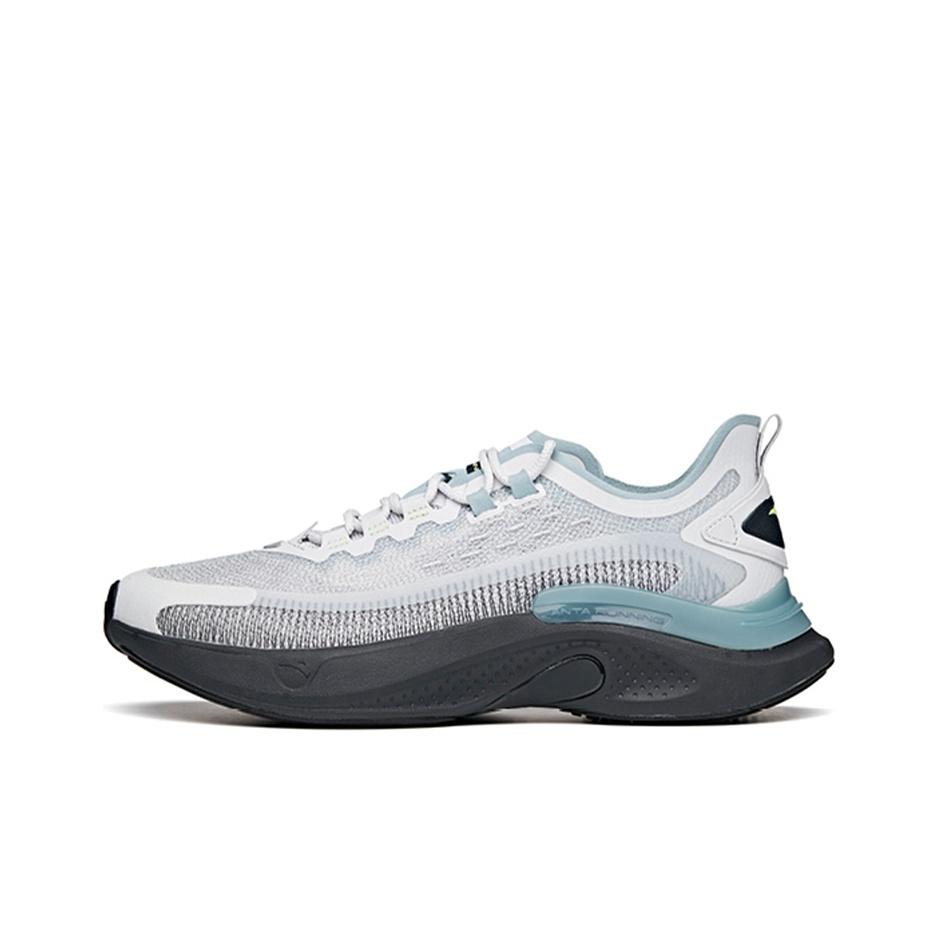 Anta Speed Series Casual Non-Slip Wear-Resistant Low-Top Running Shoes Men Sneaker Gray Blue 912125536-3