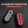 Housse en Silicone pour Clé pour MINI Cooper F65 F66 F67 Countryman U25 J01 EV J05 Aceman, Coque de Protection pour Clé à Distance, Accessoire d'Intérieur de Voiture