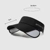 Summer Outdoor Sunshade Sports Retractable Hat Brim Empty Top Hat Men's Quick-Drying Sunscreen Cap Women's Running Sun Hat