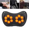 12/8/6/4 Heads Car Back Neck Massager Electric Massage Relaxation Pillow Cushion Home Waist Body