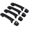 Car Accessories for Toyota 4Runner 2010- ABS Matte Black Exterior Side Door Handles Cover Trim