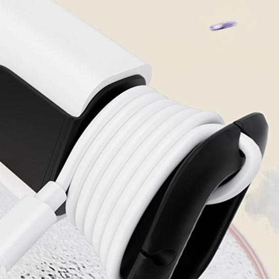 Retractable Charger Cable Winder Tangle-Free Universal Charger Power Data Cord Organizer Silicone Cable Holder Charging Wire Saver