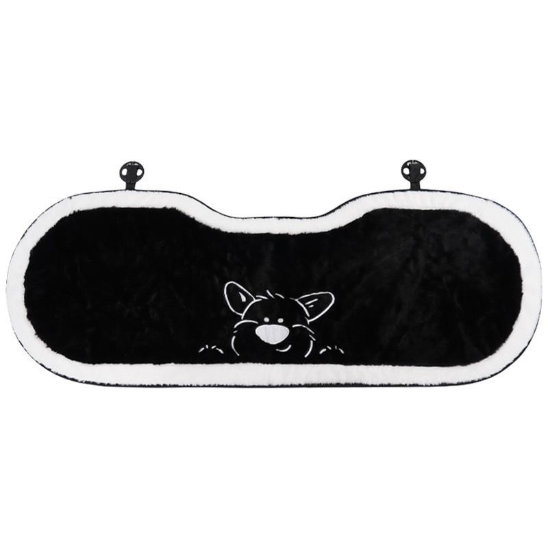 Plush Cartoon Car Neck and Lumbar Support Cushion